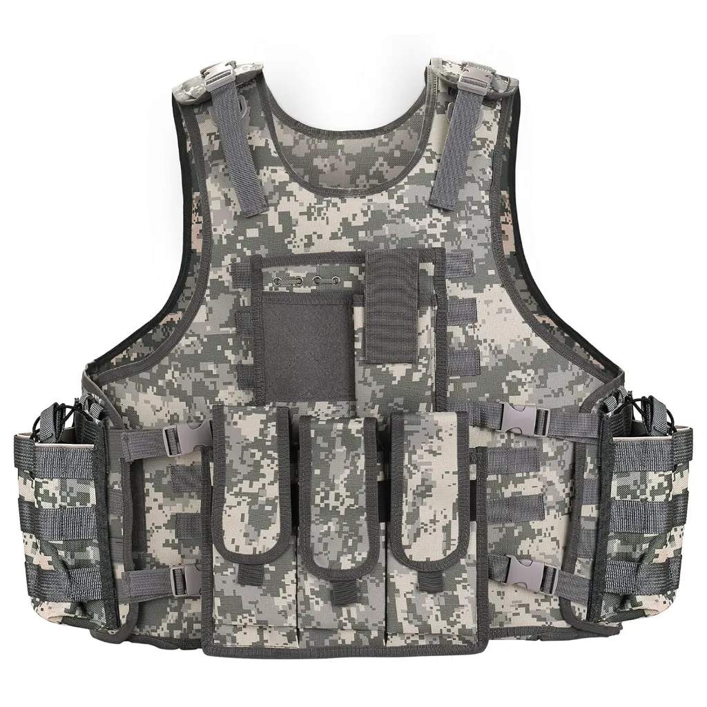 Elite Operator Multi-Functional Vest – Modular Loadout for Gel Blasting & Paintball